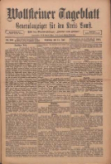 Wollsteiner Tageblatt: Generalanzeiger f&uuml;r den Kreis Bomst: mit der Gratis-Beilage: "Bl&auml;tter und Bl&uuml;ten" 1911.07.11 Nr160