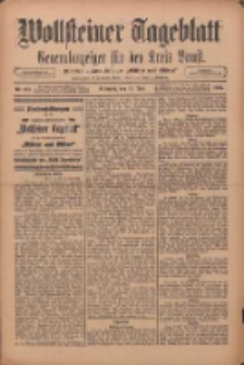 Wollsteiner Tageblatt: Generalanzeiger f&uuml;r den Kreis Bomst: mit der Gratis-Beilage: "Bl&auml;tter und Bl&uuml;ten" 1911.07.12 Nr161