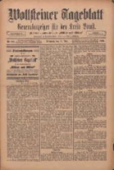 Wollsteiner Tageblatt: Generalanzeiger für den Kreis Bomst: mit der Gratis-Beilage: "Blätter und Blüten" 1911.07.12 Nr161