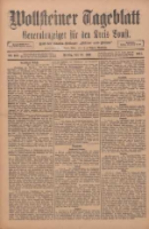 Wollsteiner Tageblatt: Generalanzeiger für den Kreis Bomst: mit der Gratis-Beilage: "Blätter und Blüten" 1911.07.14 Nr163
