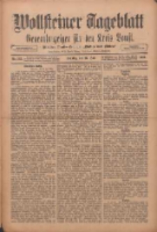 Wollsteiner Tageblatt: Generalanzeiger f&uuml;r den Kreis Bomst: mit der Gratis-Beilage: "Bl&auml;tter und Bl&uuml;ten" 1911.07.16 Nr165
