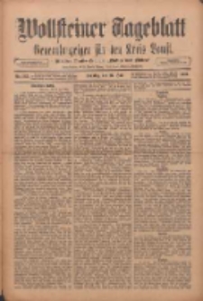 Wollsteiner Tageblatt: Generalanzeiger für den Kreis Bomst: mit der Gratis-Beilage: "Blätter und Blüten" 1911.07.16 Nr165