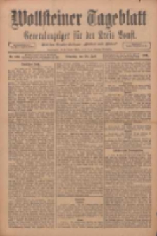 Wollsteiner Tageblatt: Generalanzeiger für den Kreis Bomst: mit der Gratis-Beilage: "Blätter und Blüten" 1911.07.18 Nr166