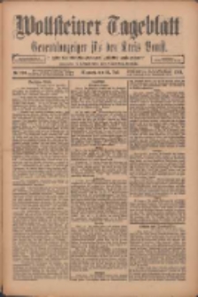 Wollsteiner Tageblatt: Generalanzeiger f&uuml;r den Kreis Bomst: mit der Gratis-Beilage: "Bl&auml;tter und Bl&uuml;ten" 1911.07.26 Nr173