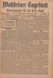 Wollsteiner Tageblatt: Generalanzeiger f&uuml;r den Kreis Bomst: mit der Gratis-Beilage: "Bl&auml;tter und Bl&uuml;ten" 1911.07.28 Nr175