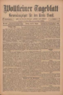 Wollsteiner Tageblatt: Generalanzeiger f&uuml;r den Kreis Bomst: mit der Gratis-Beilage: "Bl&auml;tter und Bl&uuml;ten" 1911.08.18 Nr193
