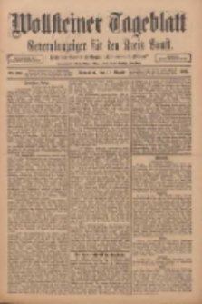 Wollsteiner Tageblatt: Generalanzeiger f&uuml;r den Kreis Bomst: mit der Gratis-Beilage: "Bl&auml;tter und Bl&uuml;ten" 1911.08.19 Nr194