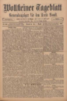 Wollsteiner Tageblatt: Generalanzeiger für den Kreis Bomst: mit der Gratis-Beilage: "Blätter und Blüten" 1911.08.19 Nr194