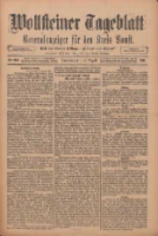 Wollsteiner Tageblatt: Generalanzeiger für den Kreis Bomst: mit der Gratis-Beilage: "Blätter und Blüten" 1911.08.26 Nr200