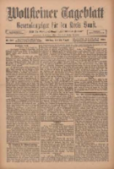 Wollsteiner Tageblatt: Generalanzeiger für den Kreis Bomst: mit der Gratis-Beilage: "Blätter und Blüten" 1911.08.29 Nr202