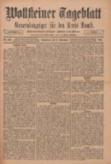 Wollsteiner Tageblatt: Generalanzeiger f&uuml;r den Kreis Bomst: mit der Gratis-Beilage: "Bl&auml;tter und Bl&uuml;ten" 1911.09.02 Nr206