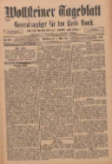 Wollsteiner Tageblatt: Generalanzeiger f&uuml;r den Kreis Bomst: mit der Gratis-Beilage: "Bl&auml;tter und Bl&uuml;ten" 1911.09.05 Nr208