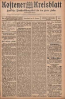 Kostener Kreisblatt: amtliches Ver&ouml;ffentlichungsblatt f&uuml;r den Kreis Kosten 1906.01.27 Jg.41 Nr12
