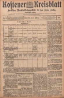 Kostener Kreisblatt: amtliches Ver&ouml;ffentlichungsblatt f&uuml;r den Kreis Kosten 1906.02.03 Jg.41 Nr15
