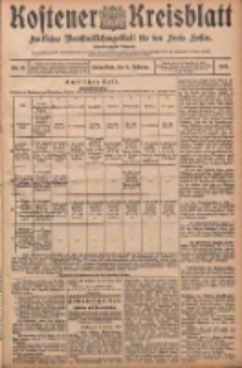 Kostener Kreisblatt: amtliches Veröffentlichungsblatt für den Kreis Kosten 1906.02.03 Jg.41 Nr15