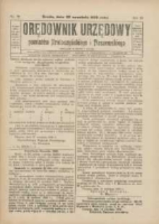 Orędownik Urzędowy Powiat&oacute;w Krotoszyńskiego i Pleszewskiego 1926.09.22 R.53 Nr76