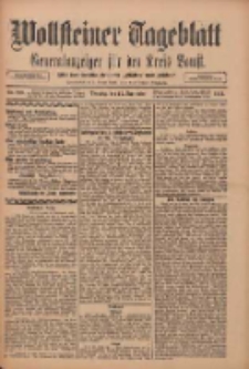 Wollsteiner Tageblatt: Generalanzeiger f&uuml;r den Kreis Bomst: mit der Gratis-Beilage: "Bl&auml;tter und Bl&uuml;ten" 1911.09.17 Nr 219