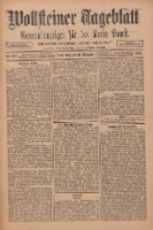 Wollsteiner Tageblatt: Generalanzeiger für den Kreis Bomst: mit der Gratis-Beilage: "Blätter und Blüten" 1911.09.21 Nr222