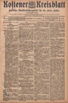 Kostener Kreisblatt: amtliches Veröffentlichungsblatt für den Kreis Kosten 1906.02.10 Jg.41 Nr18
