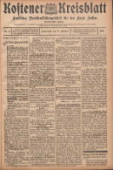 Kostener Kreisblatt: amtliches Veröffentlichungsblatt für den Kreis Kosten 1906.02.24 Jg.41 Nr24
