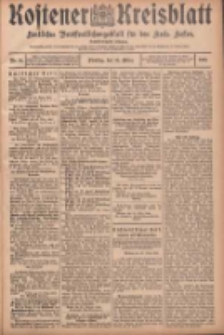 Kostener Kreisblatt: amtliches Ver&ouml;ffentlichungsblatt f&uuml;r den Kreis Kosten 1906.03.20 Jg.41 Nr34