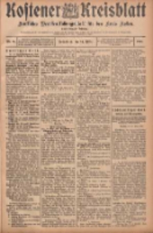 Kostener Kreisblatt: amtliches Ver&ouml;ffentlichungsblatt f&uuml;r den Kreis Kosten 1906.03.24 Jg.41 Nr36