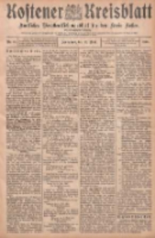 Kostener Kreisblatt: amtliches Ver&ouml;ffentlichungsblatt f&uuml;r den Kreis Kosten 1906.05.12 Jg.41 Nr57