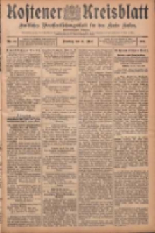 Kostener Kreisblatt: amtliches Ver&ouml;ffentlichungsblatt f&uuml;r den Kreis Kosten 1906.05.15 Jg.41 Nr58