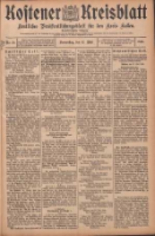 Kostener Kreisblatt: amtliches Veröffentlichungsblatt für den Kreis Kosten 1906.05.17 Jg.41 Nr59