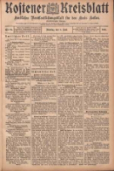 Kostener Kreisblatt: amtliches Veröffentlichungsblatt für den Kreis Kosten 1906.06.05 Jg.41 Nr67