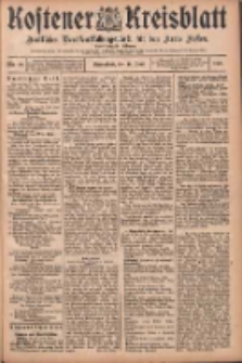 Kostener Kreisblatt: amtliches Ver&ouml;ffentlichungsblatt f&uuml;r den Kreis Kosten 1906.06.16 Jg.41 Nr72