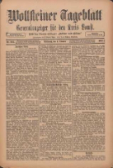 Wollsteiner Tageblatt: Generalanzeiger für den Kreis Bomst: mit der Gratis-Beilage: "Blätter und Blüten" 1911.10.04 Nr233
