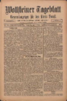 Wollsteiner Tageblatt: Generalanzeiger für den Kreis Bomst: mit der Gratis-Beilage: "Blätter und Blüten" 1911.10.05 Nr234