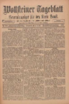 Wollsteiner Tageblatt: Generalanzeiger f&uuml;r den Kreis Bomst: mit der Gratis-Beilage: "Bl&auml;tter und Bl&uuml;ten" 1911.10.07 Nr236