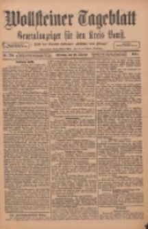 Wollsteiner Tageblatt: Generalanzeiger für den Kreis Bomst: mit der Gratis-Beilage: "Blätter und Blüten" 1911.10.10 Nr238