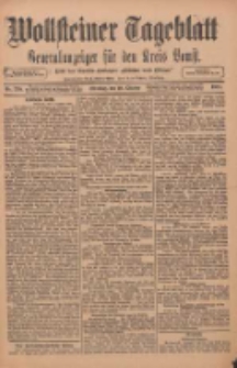 Wollsteiner Tageblatt: Generalanzeiger f&uuml;r den Kreis Bomst: mit der Gratis-Beilage: "Bl&auml;tter und Bl&uuml;ten" 1911.10.10 Nr238