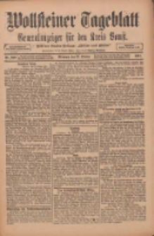 Wollsteiner Tageblatt: Generalanzeiger f&uuml;r den Kreis Bomst: mit der Gratis-Beilage: "Bl&auml;tter und Bl&uuml;ten" 1911.10.12 Nr240