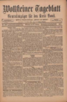 Wollsteiner Tageblatt: Generalanzeiger für den Kreis Bomst: mit der Gratis-Beilage: "Blätter und Blüten" 1911.10.12 Nr240