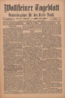 Wollsteiner Tageblatt: Generalanzeiger f&uuml;r den Kreis Bomst: mit der Gratis-Beilage: "Bl&auml;tter und Bl&uuml;ten" 1911.10.13 Nr241
