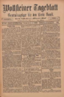 Wollsteiner Tageblatt: Generalanzeiger f&uuml;r den Kreis Bomst: mit der Gratis-Beilage: "Bl&auml;tter und Bl&uuml;ten" 1911.10.14 Nr242