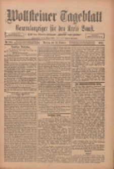 Wollsteiner Tageblatt: Generalanzeiger f&uuml;r den Kreis Bomst: mit der Gratis-Beilage: "Bl&auml;tter und Bl&uuml;ten" 1911.10.27 Nr253