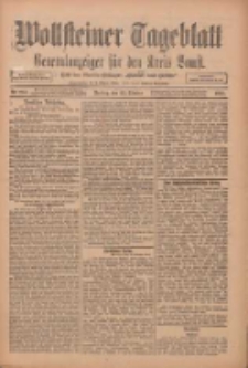 Wollsteiner Tageblatt: Generalanzeiger für den Kreis Bomst: mit der Gratis-Beilage: "Blätter und Blüten" 1911.10.27 Nr253