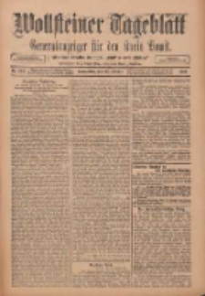 Wollsteiner Tageblatt: Generalanzeiger f&uuml;r den Kreis Bomst: mit der Gratis-Beilage: "Bl&auml;tter und Bl&uuml;ten" 1911.10.28 Nr254