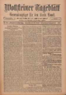 Wollsteiner Tageblatt: Generalanzeiger für den Kreis Bomst: mit der Gratis-Beilage: "Blätter und Blüten" 1911.10.28 Nr254