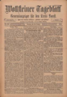 Wollsteiner Tageblatt: Generalanzeiger f&uuml;r den Kreis Bomst: mit der Gratis-Beilage: "Bl&auml;tter und Bl&uuml;ten" 1911.10.29 Nr255