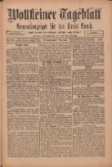 Wollsteiner Tageblatt: Generalanzeiger f&uuml;r den Kreis Bomst: mit der Gratis-Beilage: "Bl&auml;tter und Bl&uuml;ten" 1911.11.01 Nr257