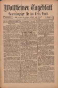 Wollsteiner Tageblatt: Generalanzeiger für den Kreis Bomst: mit der Gratis-Beilage: "Blätter und Blüten" 1911.11.01 Nr257