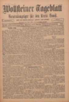 Wollsteiner Tageblatt: Generalanzeiger f&uuml;r den Kreis Bomst: mit der Gratis-Beilage: "Bl&auml;tter und Bl&uuml;ten" 1911.11.11 Nr266