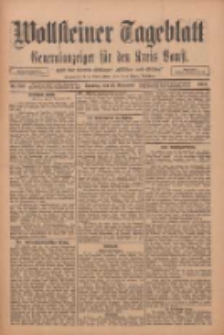 Wollsteiner Tageblatt: Generalanzeiger f&uuml;r den Kreis Bomst: mit der Gratis-Beilage: "Bl&auml;tter und Bl&uuml;ten" 1911.11.12 Nr267