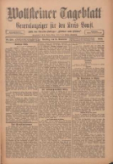 Wollsteiner Tageblatt: Generalanzeiger f&uuml;r den Kreis Bomst: mit der Gratis-Beilage: "Bl&auml;tter und Bl&uuml;ten" 1911.11.14 Nr268